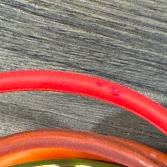 Set Of 4 Vintage Hand Painted Animal Hair Clips And 12 Jelly Bracelets - Picture 15 of 16